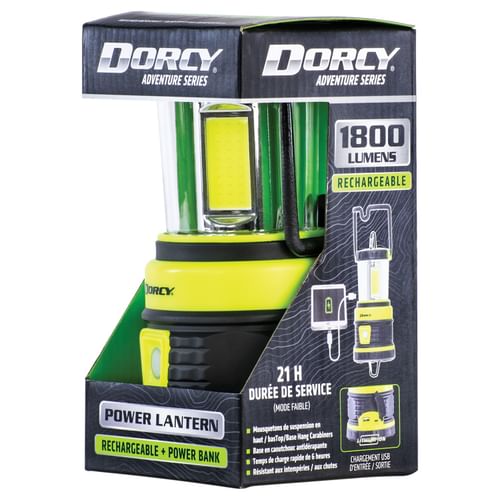 1,800-Lumen Rechargeable Adventure Lantern