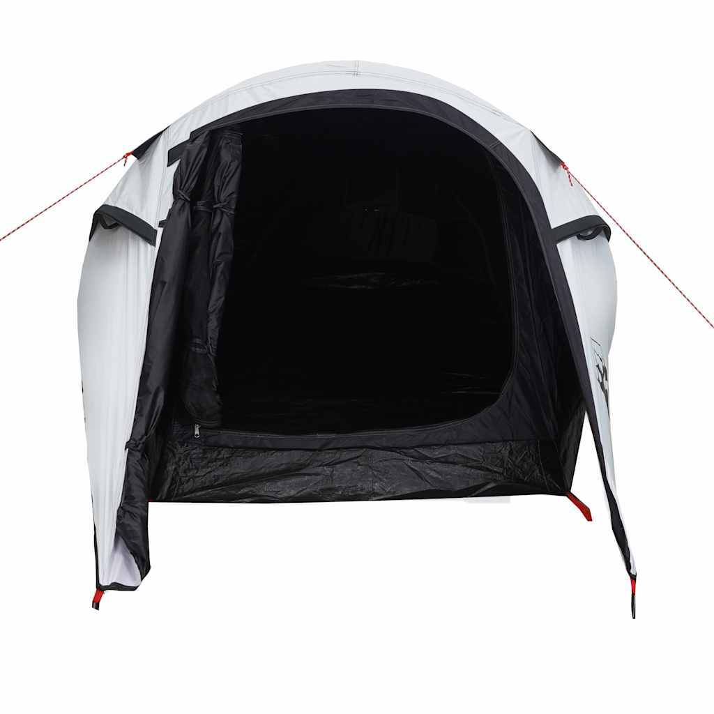 Camping Tent Tunnel for 3-Person - Waterproof White Blackout Fabric, Modern Design, Ideal for Outdoor Adventures