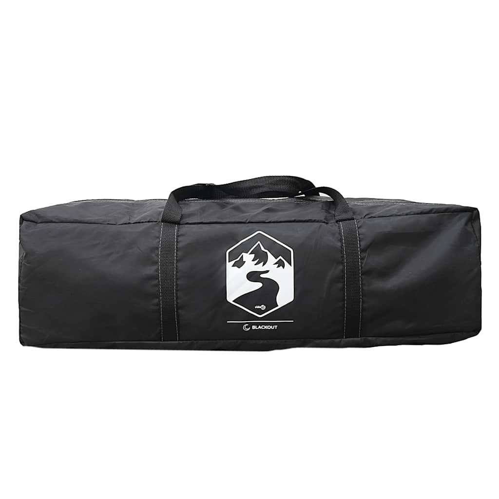 Camping Tent Tunnel for 3-Person - Waterproof White Blackout Fabric, Modern Design, Ideal for Outdoor Adventures