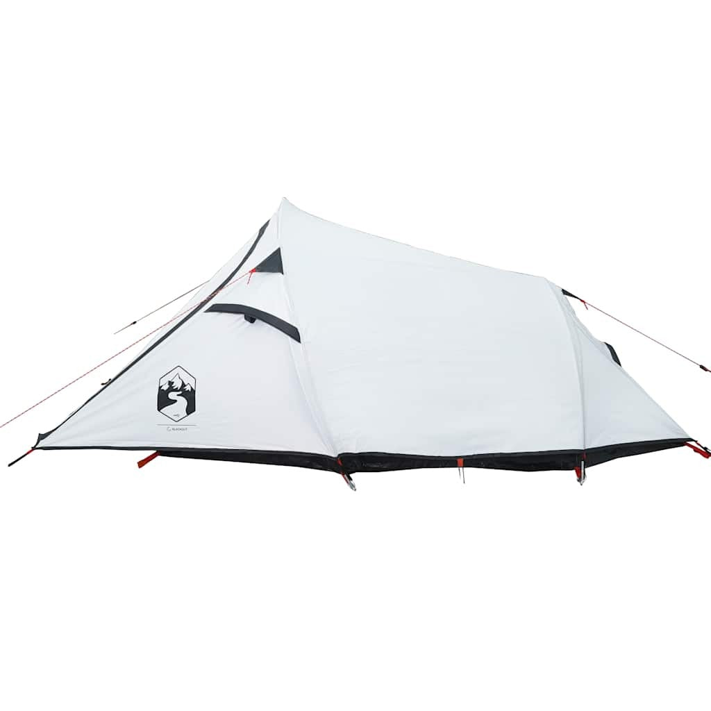 Camping Tent Tunnel for 3-Person - Waterproof White Blackout Fabric, Modern Design, Ideal for Outdoor Adventures