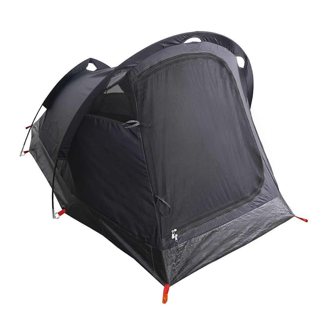 Camping Tent Tunnel for 3-Person - Waterproof White Blackout Fabric, Modern Design, Ideal for Outdoor Adventures