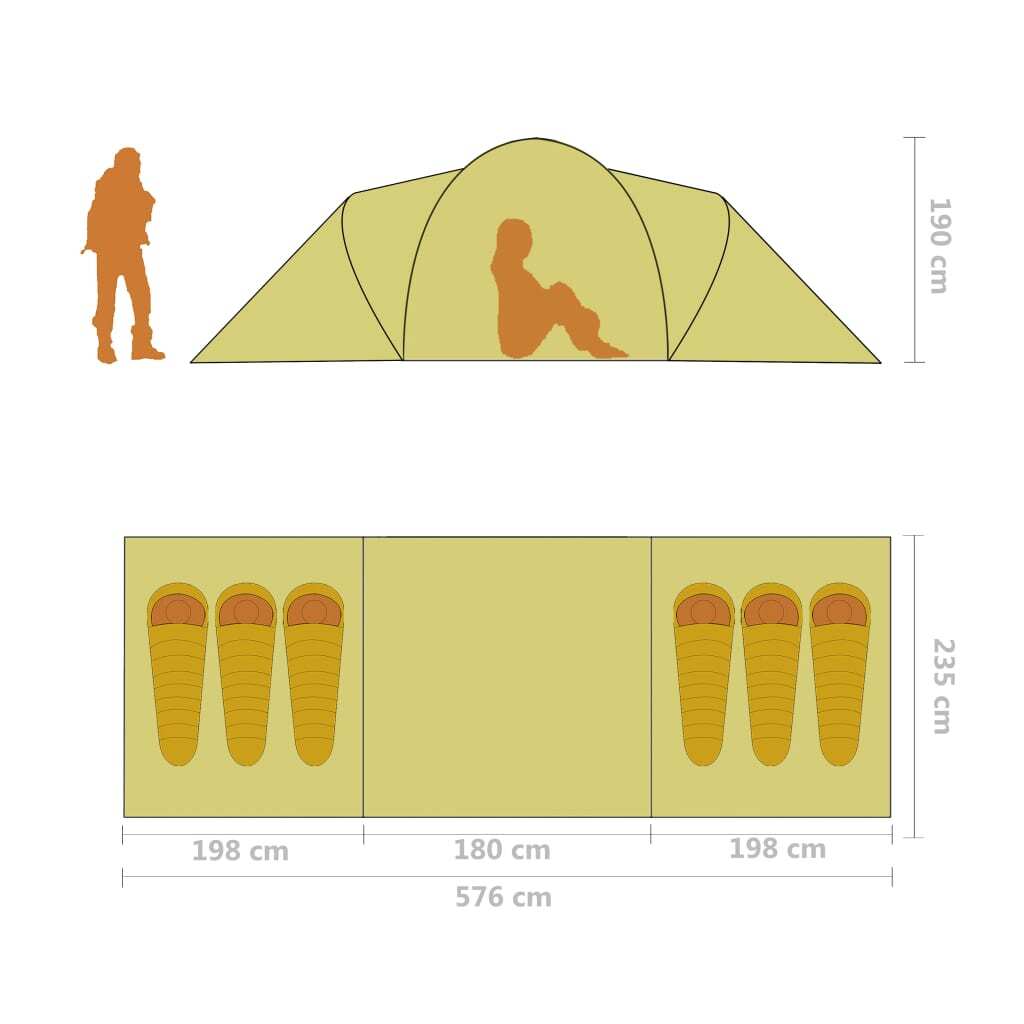 6-Person Camping Tent