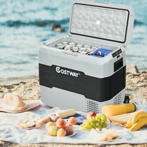 42-Quart Portable Car Refrigerator & Freezer