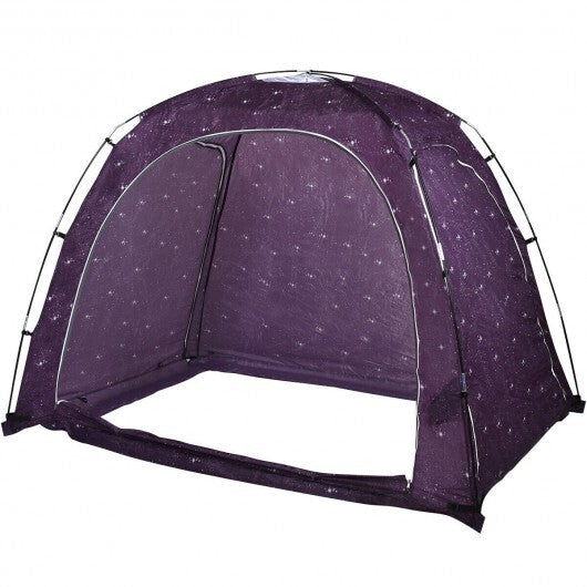 Indoor Privacy Play Tent on Bed with Bag