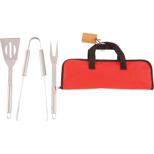 4pc Stainless Steel BBQ Tool Set