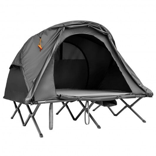 2-Person Camping Tent with External Cover