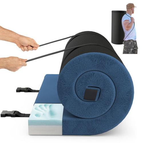 Memory Foam Camping Pad with Carry Bag