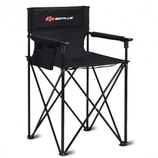 Portable 38 Inch Oversized Fishing Folding Chair