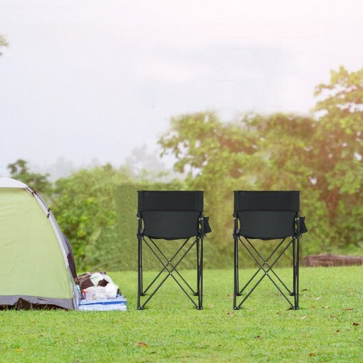 Portable 38 Inch Oversized Fishing Folding Chair