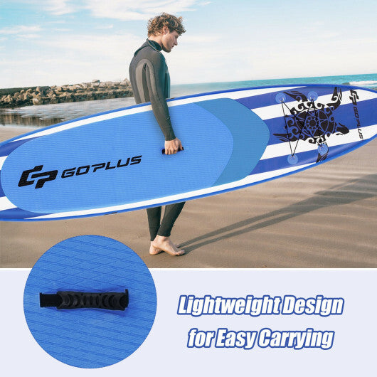 11 Feet Inflatable Adjustable Paddle Board with Carry Bag - Lightweight PVC, Durable EVA Deck, 352 lbs Capacity, Includes Paddle & Pump for Ultimate Water Adventure