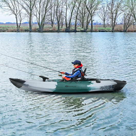 Sit-on-Top Fishing Kayak with Rod Holders