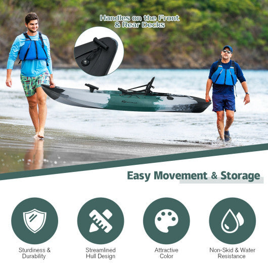 Sit-on-Top Fishing Kayak with Rod Holders