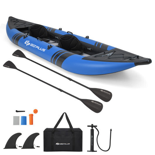 Inflatable 2-Person Kayak Set