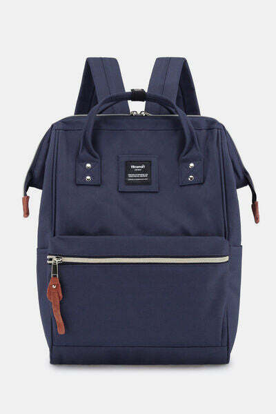 Himawari Waterproof Canvas Backpack - Large Eco-Friendly Bag with Padded Laptop Compartment, Multiple Pockets & Easy Access Design, Japanese Minimalist Style